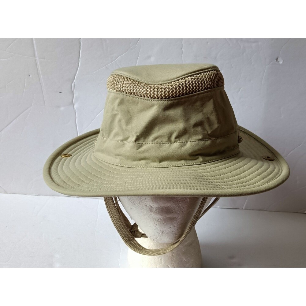 Tilley Airflo LTM3 Hat size 7 1/8 Khaki Vented Made in Canada